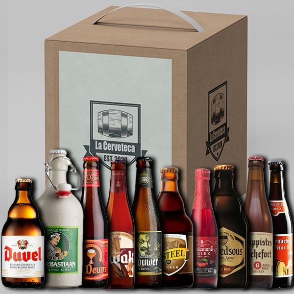 pack de cervezas belgas